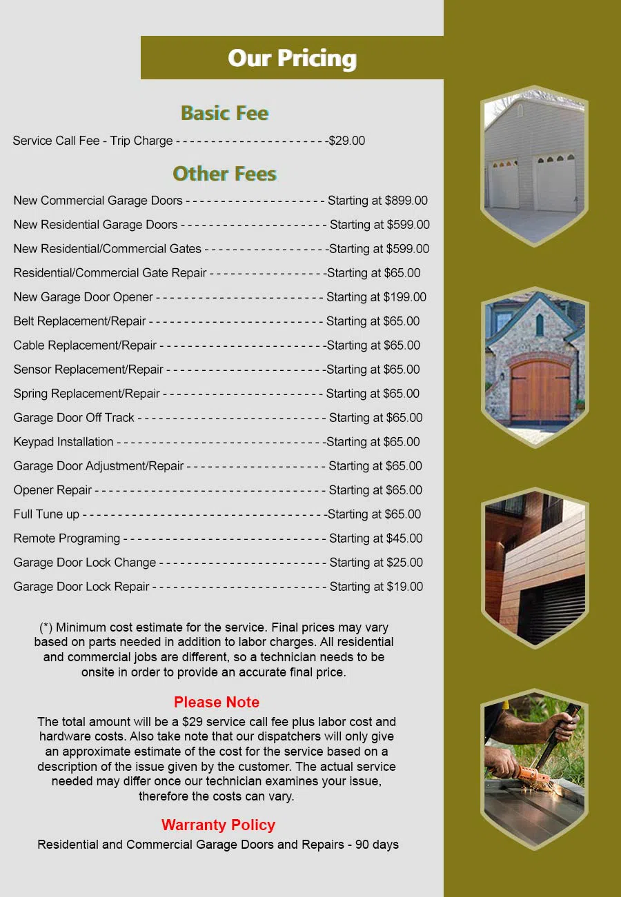 HighTech Garage Doors San Jose, CA 408-872-6159