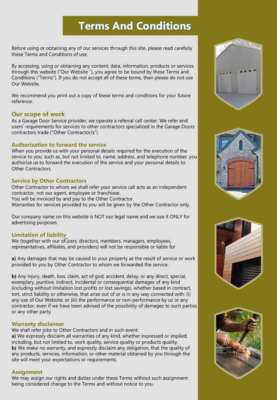 HighTech Garage Doors San Jose, CA 408-872-6159